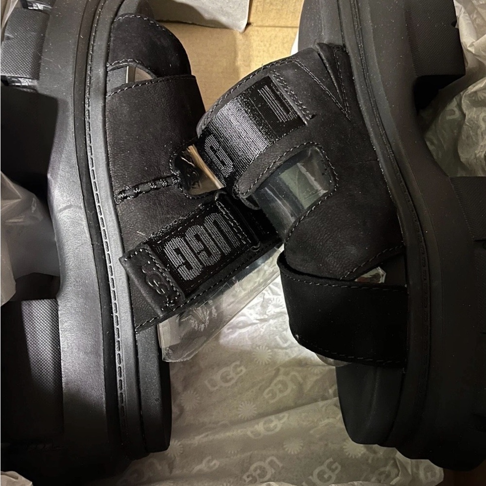 UGG Black Ashton Slides
